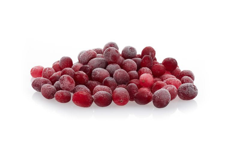 Frozen cranberries